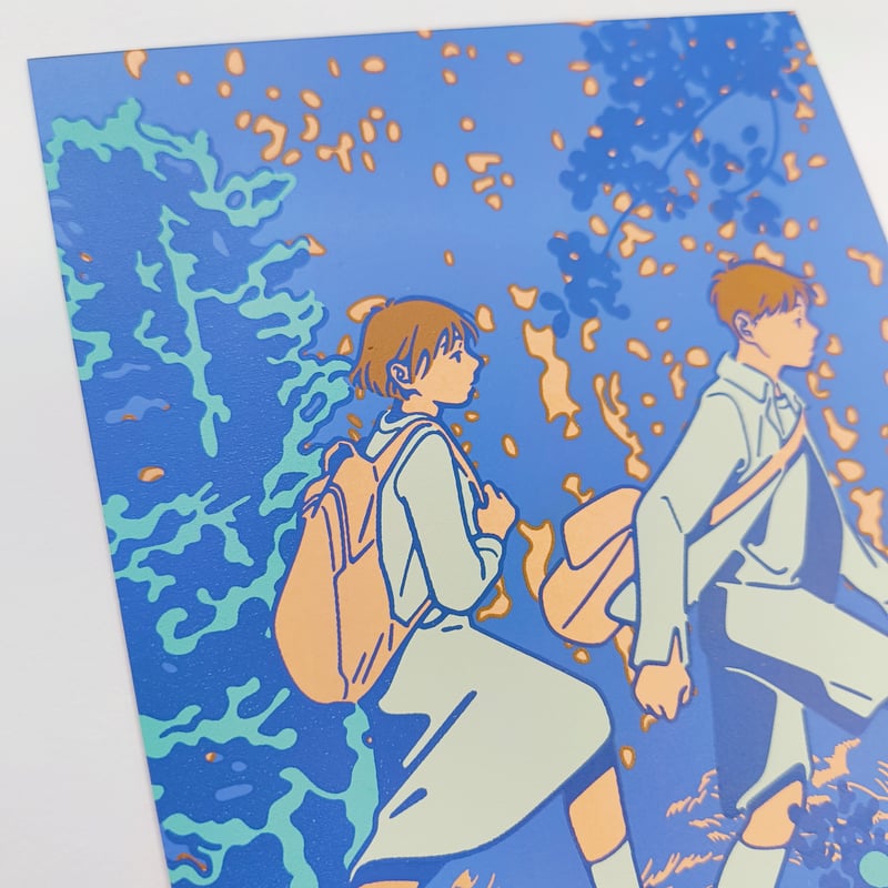 0.1｜シルクスクリーンプリントのカード | POPOTAME Books & Art