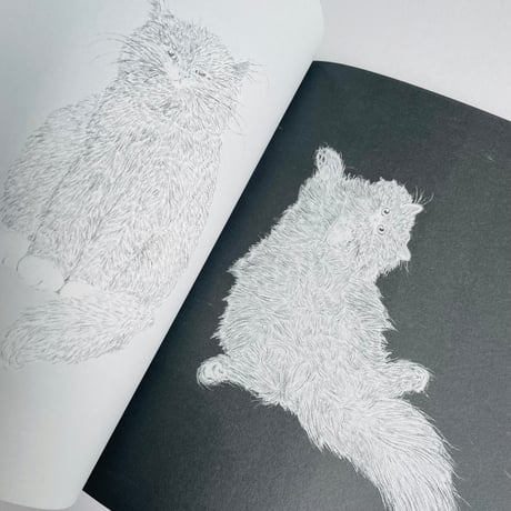 Tonnyapar's Cats Art 2｜WHITE & BLACK