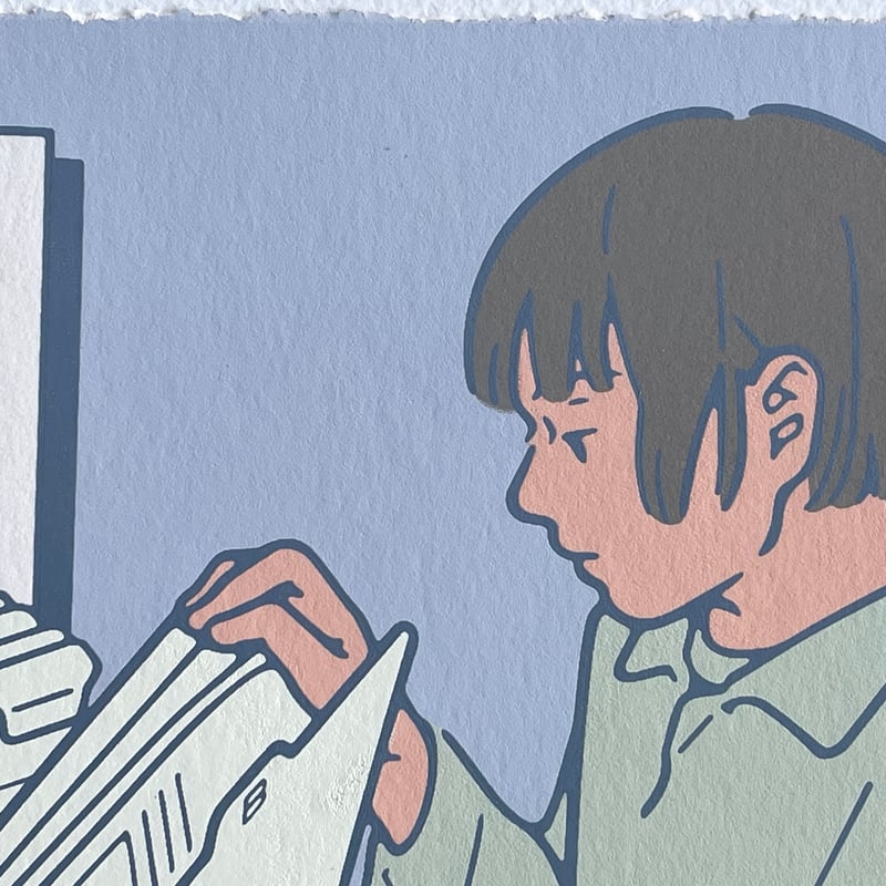 0.1｜シルクスクリーン作品（エディション入り）A | POPOTAME Books & Art