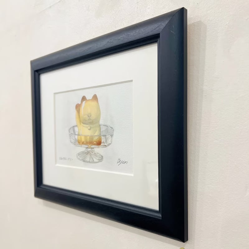 ビョン ヨングン｜水彩画、ミニ額 | POPOTAME Books & Art