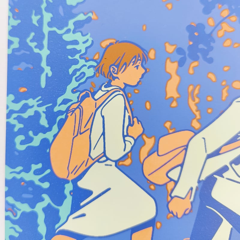 0.1｜シルクスクリーンプリントのカード | POPOTAME Books & Art