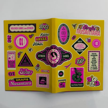 GRAFIS NUSANTARA Vol.1｜KOLEKSI LABEL DAN STIKER