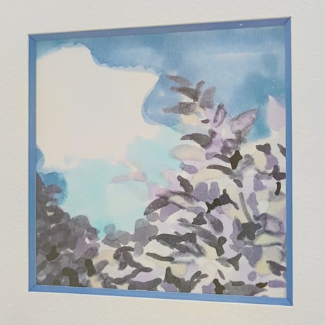 大久保つぐみ原画｜ 静かな日の青