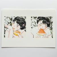 みやこしあきこ｜リソポスター「Attivo」 | POPOTAME Books & Art