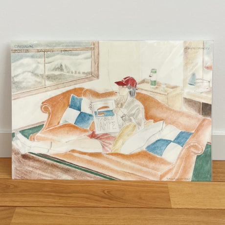 tabacobooks ｜A3サイズのポスター（水彩画）
