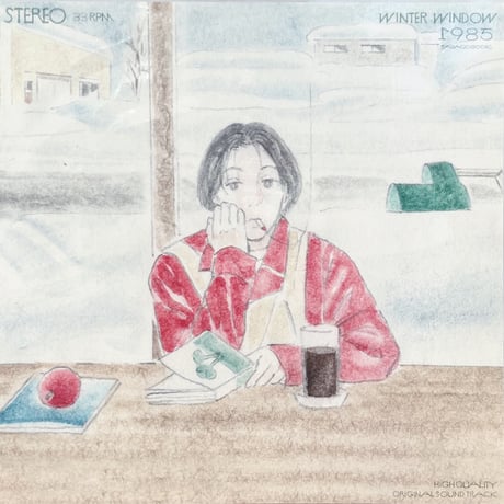 tabacobooks ｜レコードサイズのポスター（水彩画）
