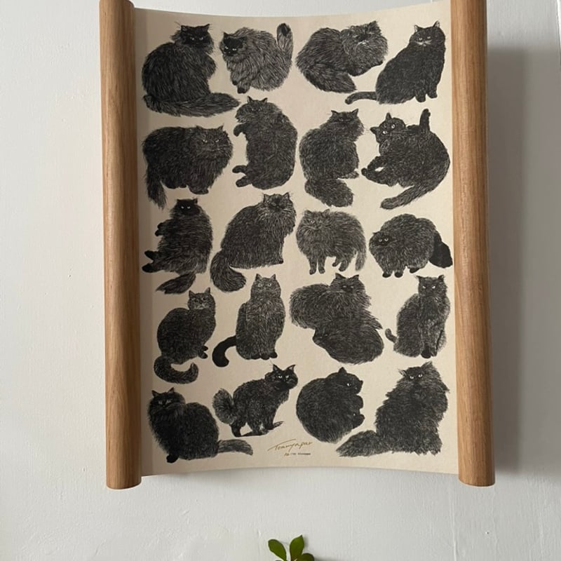 pre-order】missio｜A3ポスター用ウッドフレーム | POPOTAME Boo