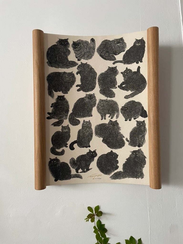 pre-order】missio｜A3ポスター用ウッドフレーム | POPOTAME Boo