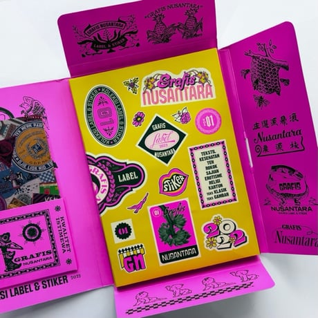 GRAFIS NUSANTARA Vol.1｜KOLEKSI LABEL DAN STIKER