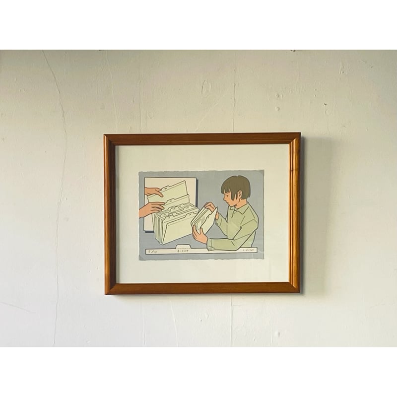 24時間以内に売れなければ300円シルクスクリーン応用絵画