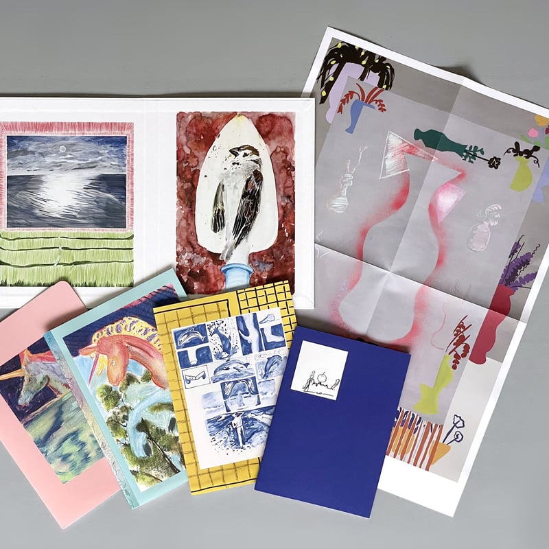 サイン本｜小橋陽介/ 花とイルカとユニコーン | POPOTAME Books & Art