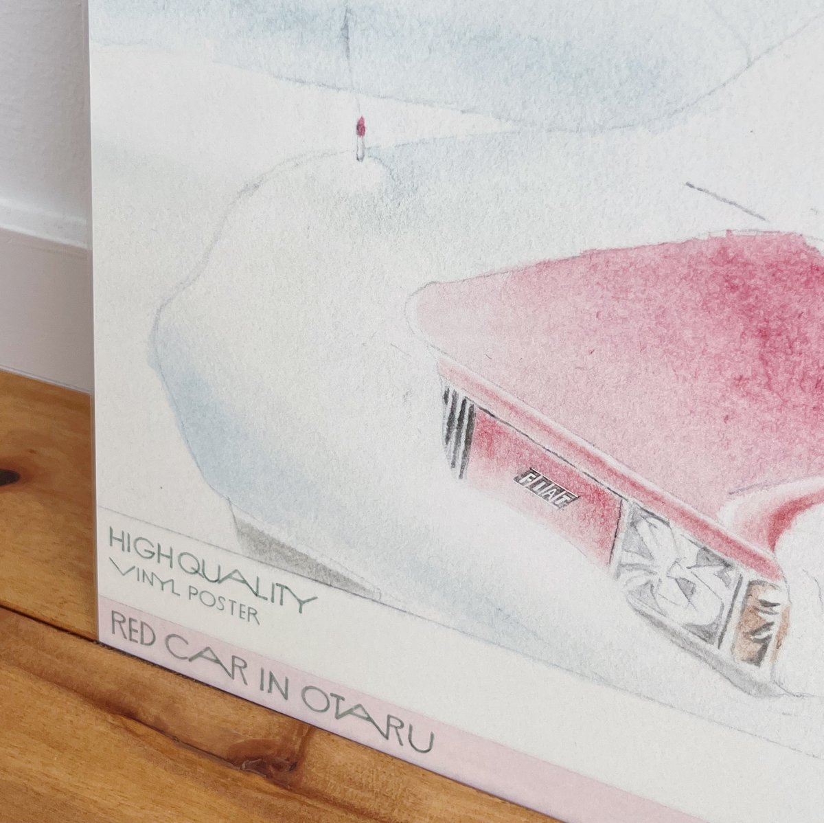 tabacobooks ｜レコードサイズのポスター（水彩画） | POPOTAME Books