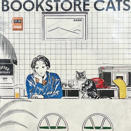 tabacobooks ｜本屋の猫ポスター