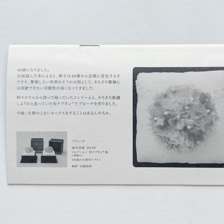 池内美絵｜ブローチと、ここ数年