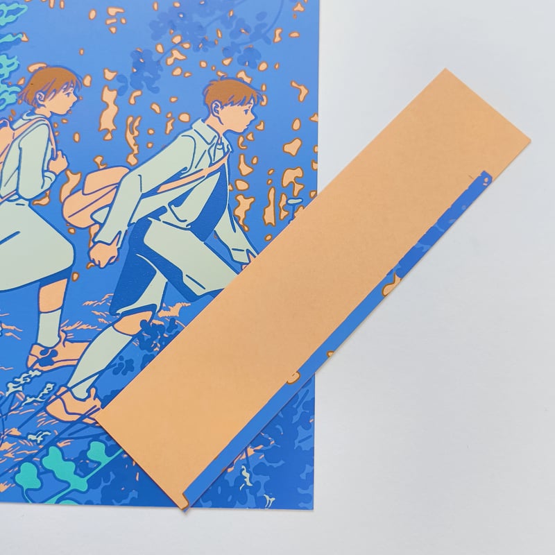 0.1｜シルクスクリーンプリントのカード | POPOTAME Books & Art