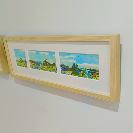 大久保つぐみ原画｜ 見えないけれど、流れている