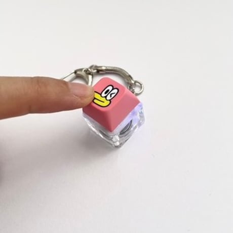 西武アキラ｜TONGO 押しボタンキーホルダー