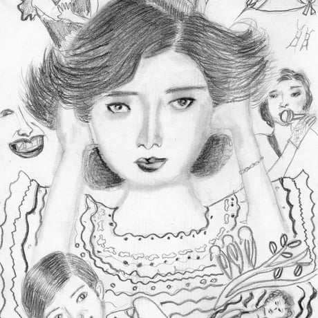 新開のり子｜鉛筆画集　フィロソファー・オブ・ザ・ワールド