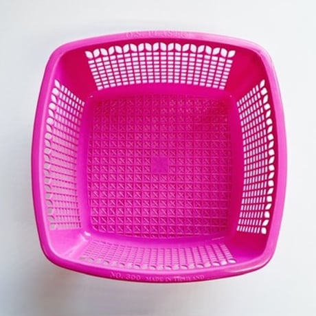 バンコク土産｜プラスチックのバスケット