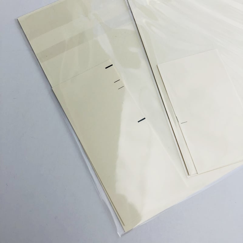 0.1｜シルクスクリーン印刷のカード | POPOTAME Books & Art