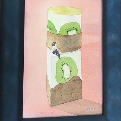 ビョン ヨングン｜水彩画、ミニ額