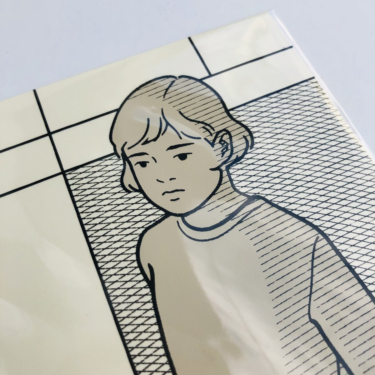 アンリ・ローランス シルクスクリーン　額込み シルクスクリーン抽選販売のお知らせ] Backside works. No.24