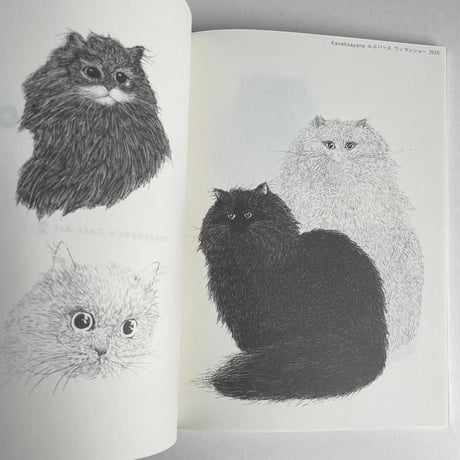 Tonnyapar's Cats Art 2｜WHITE & BLACK