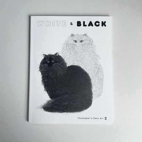 Tonnyapar's Cats Art 2｜WHITE & BLACK