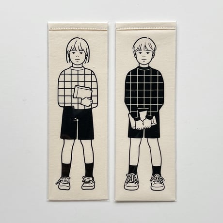 0.1  ファブリックブックマーク