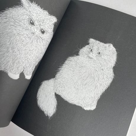 Tonnyapar's Cats Art 2｜WHITE & BLACK