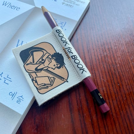 0.1 ファブリック栞 BOOK FOR BOOK