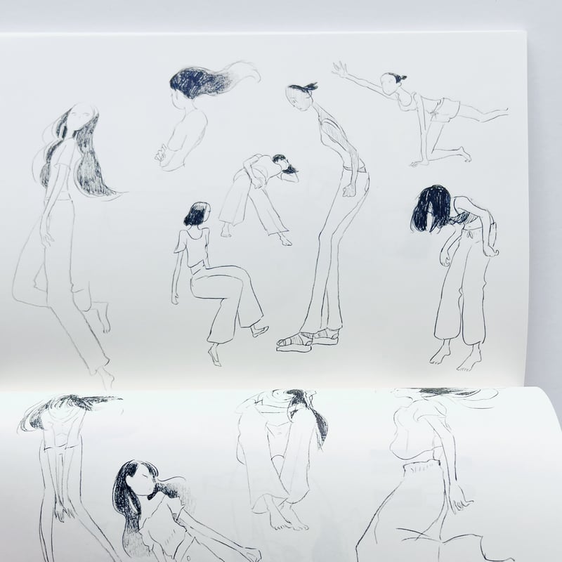 石山さやか｜Stretch Useless Drawings 2 | POPOTAME Boo