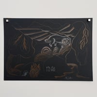 工藤夏海｜原画「断崖」