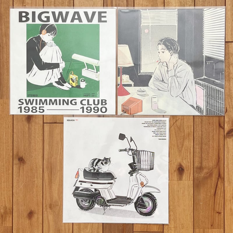 tabacobooks ｜レコードサイズのポスター | POPOTAME Books & Art