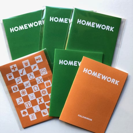 HALOMINIUM / HOME WORK｜zine & note
