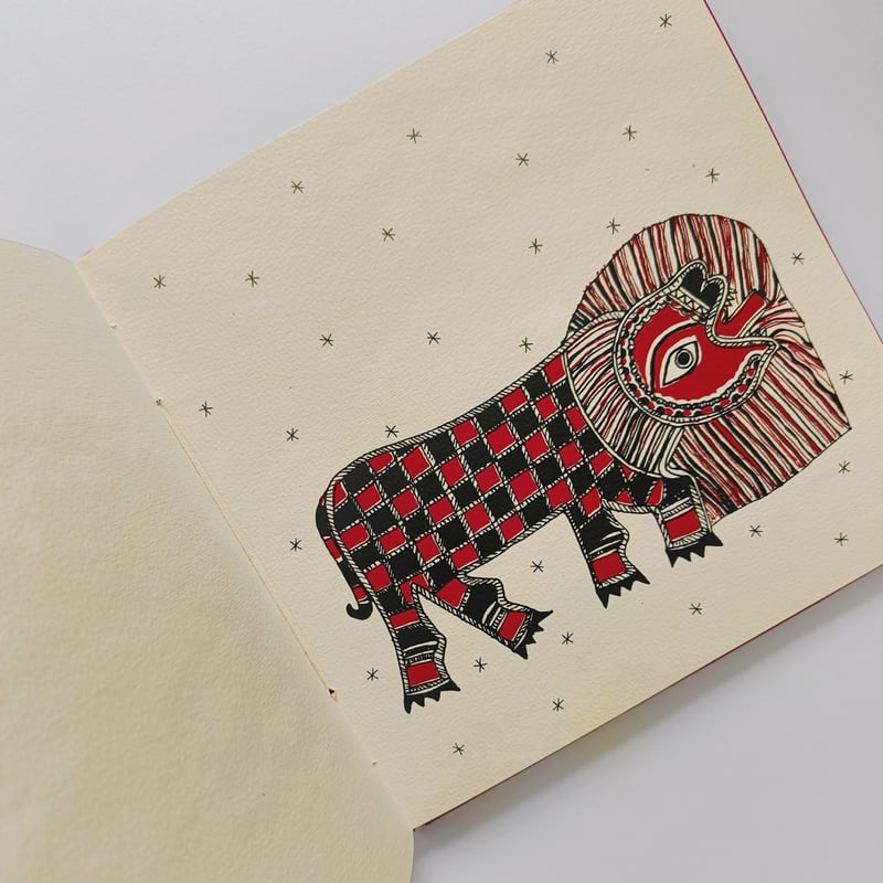 ゴンドアート　tarabooks tara Books｜Beasts of India | POPOTAME Books & Art
