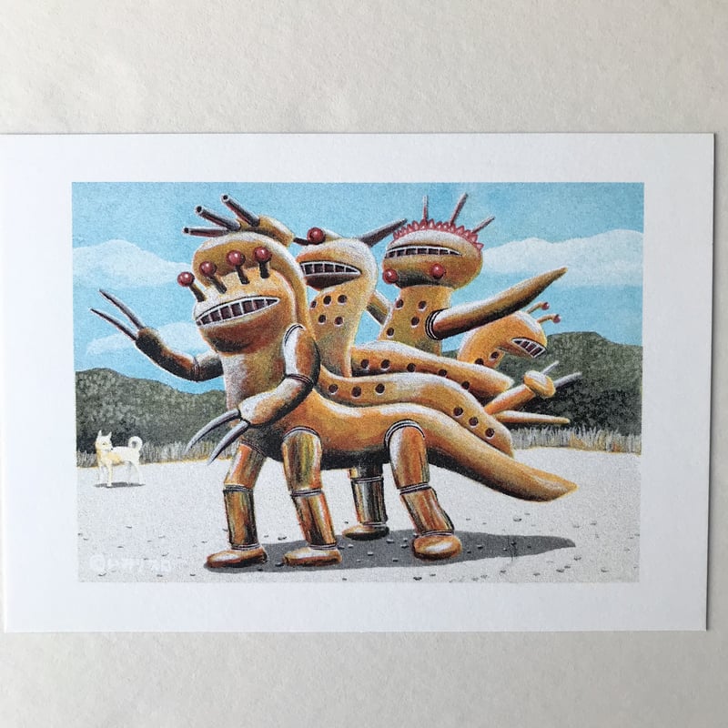 逆柱いみり|プリント10枚セット『THE KAIJU』 | POPOTAME Books 逆柱いみり|プリント10枚セット『THE KAIJU』 | POPOTAME Books