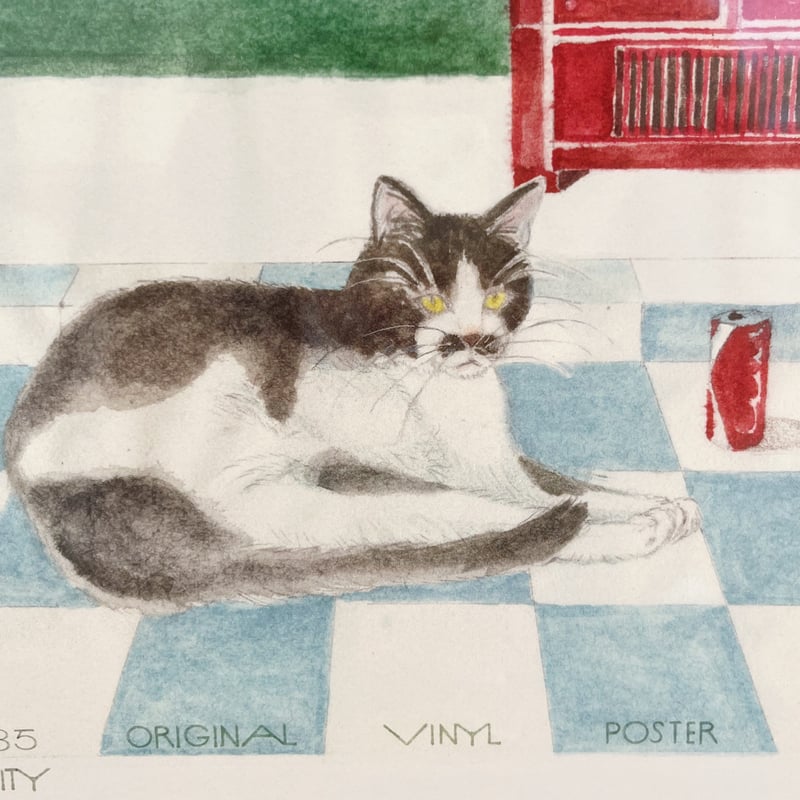 tabacobooks ｜レコードサイズのポスター（水彩画） | POPOTAME Books