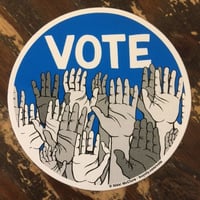 Nikki McClure /  VOTEステッカー