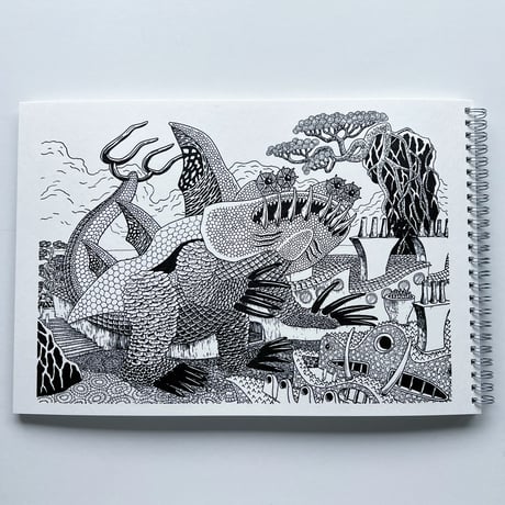 逆柱いみり｜LETTERPRESS PRINT BOOK