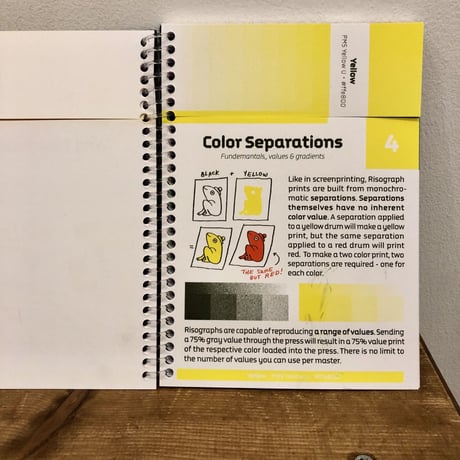 リソグラフ色見本帳