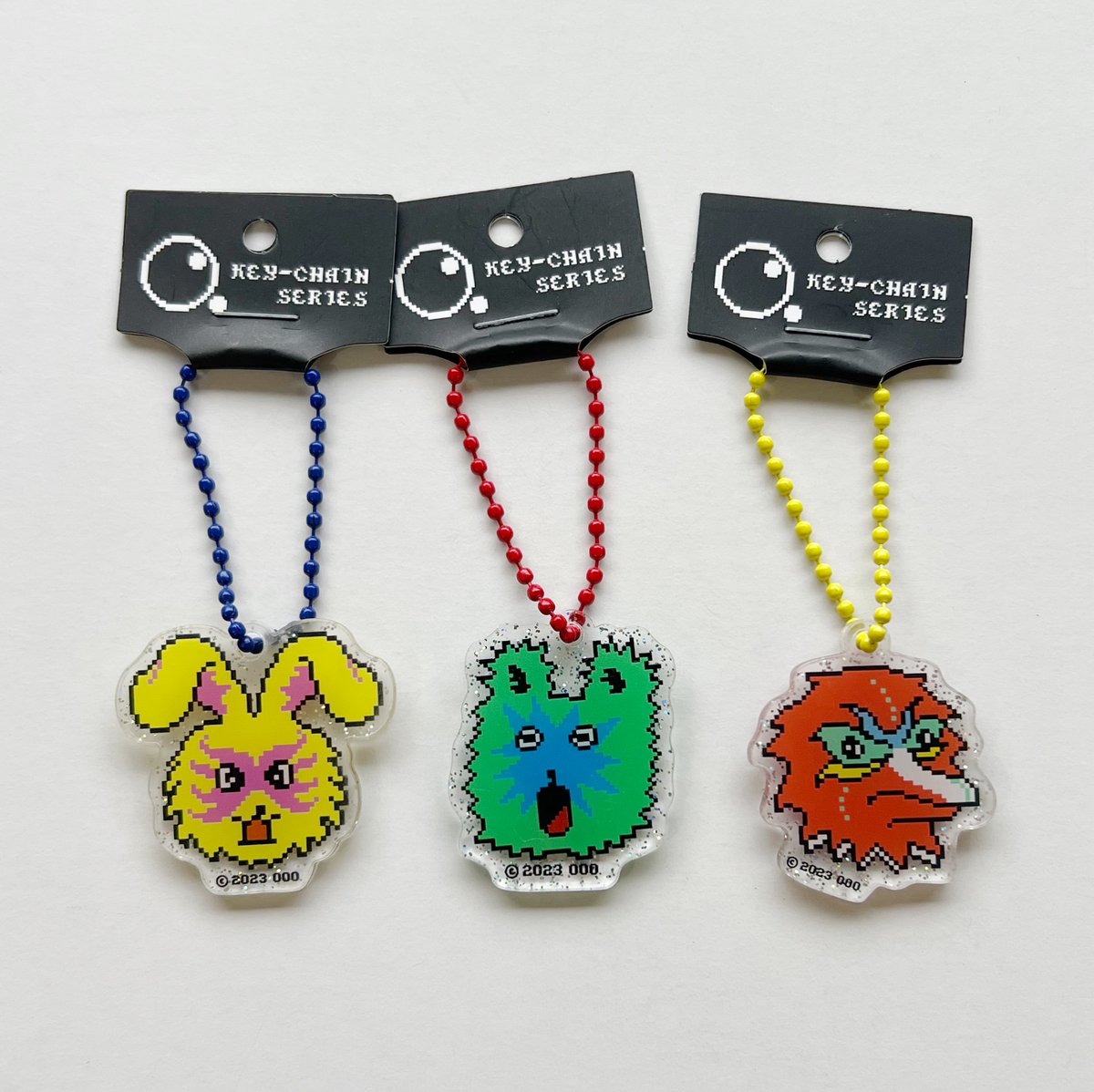 OOO｜キーチェーン3種 | POPOTAME Books & Art