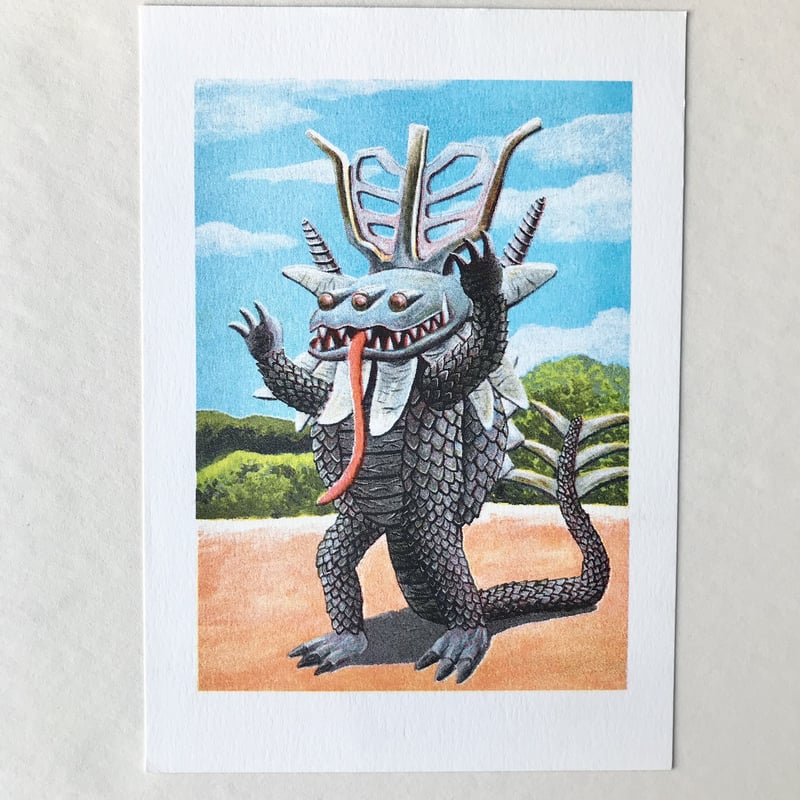逆柱いみり｜プリント10枚セット『THE KAIJU』 | POPOTAME Books & Art