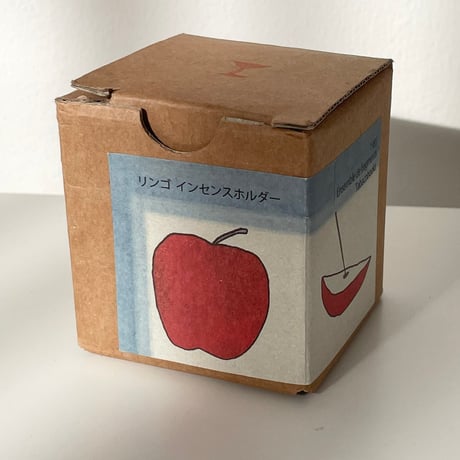 tabacobooks + saie pottary｜リンゴのインセンスホルダー