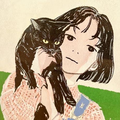 tabacobooks ｜本屋の猫ポスター