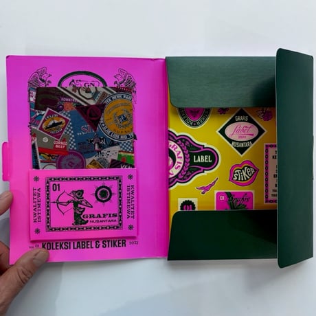 GRAFIS NUSANTARA Vol.1｜KOLEKSI LABEL DAN STIKER