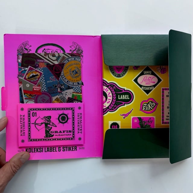 GRAFIS NUSANTARA Vol.1「KOLEKSI LABEL DAN STIKER