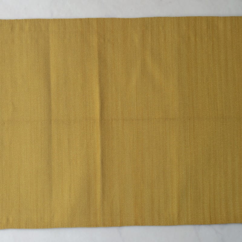 なごや帯】黄金色地 抽象文 かがり八寸 綴れなごや帯 | 大山