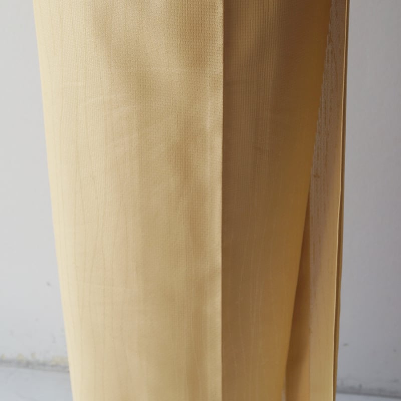 夏・紗】花葉色 植物地紋 紋紗小紋 | 大山キモノ・ちぇらうなぼるた