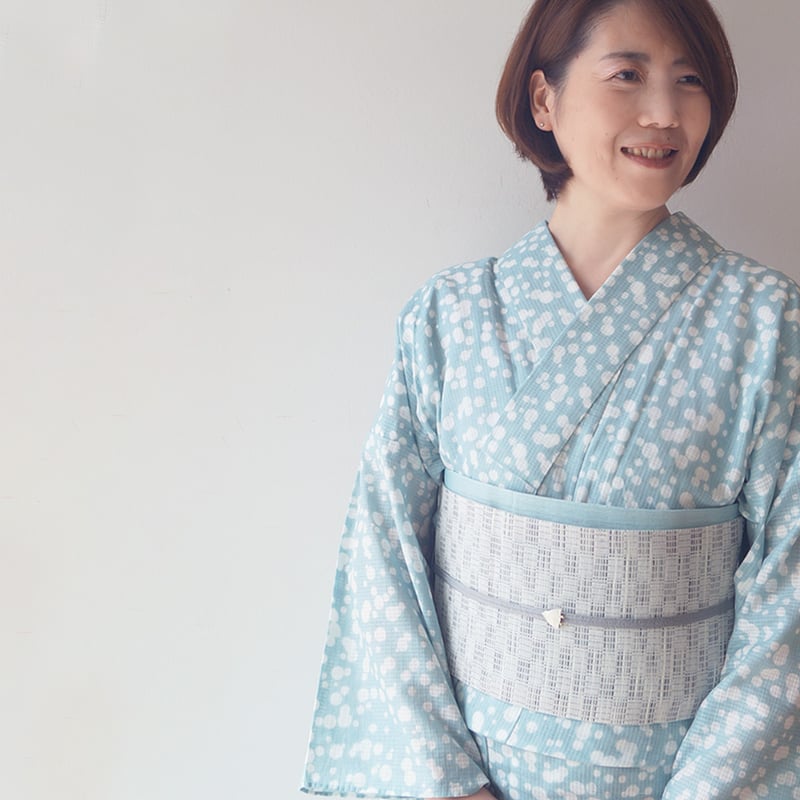 特撰綿麻織物　　女物浴衣　花織柄　小千谷絣織　反物　　白地　シンプル　夏物　3 特撰綿麻織物 女物浴衣 花織柄 小千谷絣織 反物 白地 シンプル